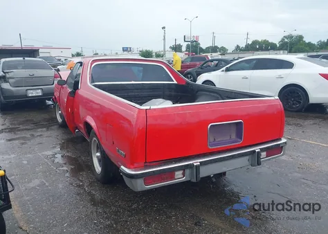 1981 Chevrolet El Camino из США, поврежденный, VIN 1GCCW80H7BD448022